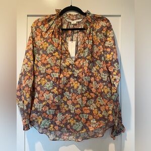 Veronica Beard Antonette Blouse - Size 6